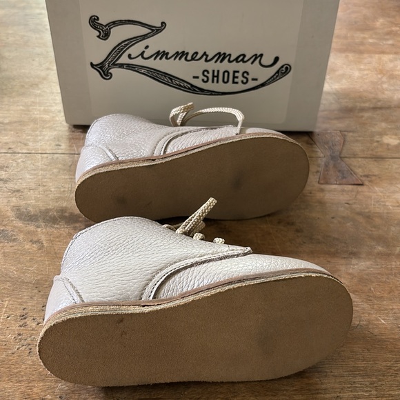 Zimmerman Milo Boot Sand Pebble Leather Sz 5 - Picture 4 of 6